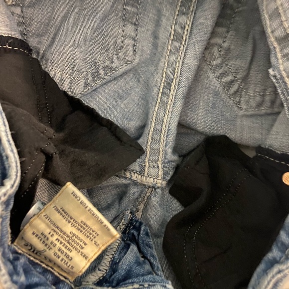 Miss Me Blue Skinny Jeans size 24, 31’’ inseam - Picture 4 of 7